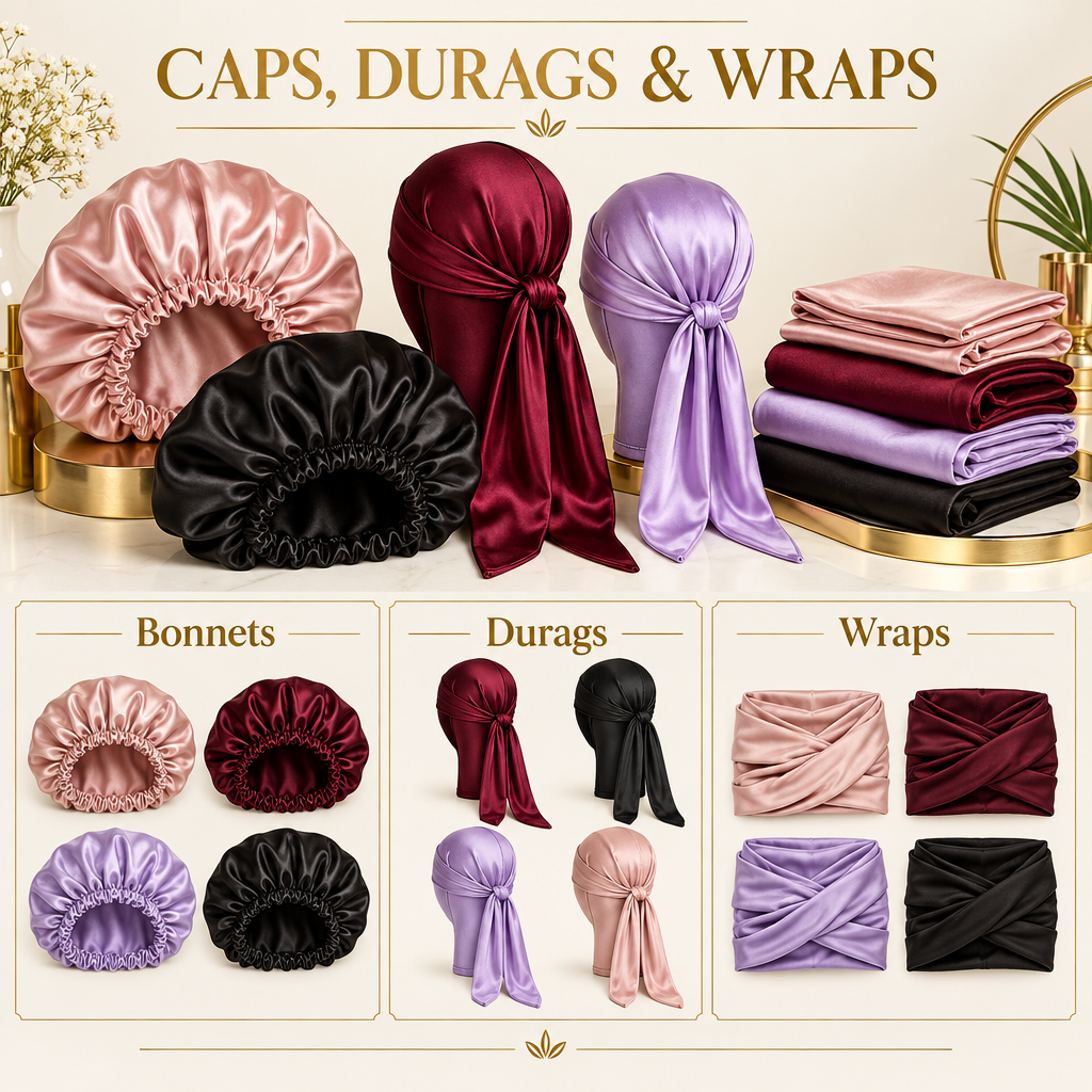 Women's caps and wraps