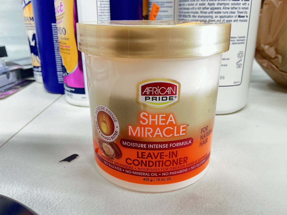 African Pride, Shea, Miracle Live-in Conditioner