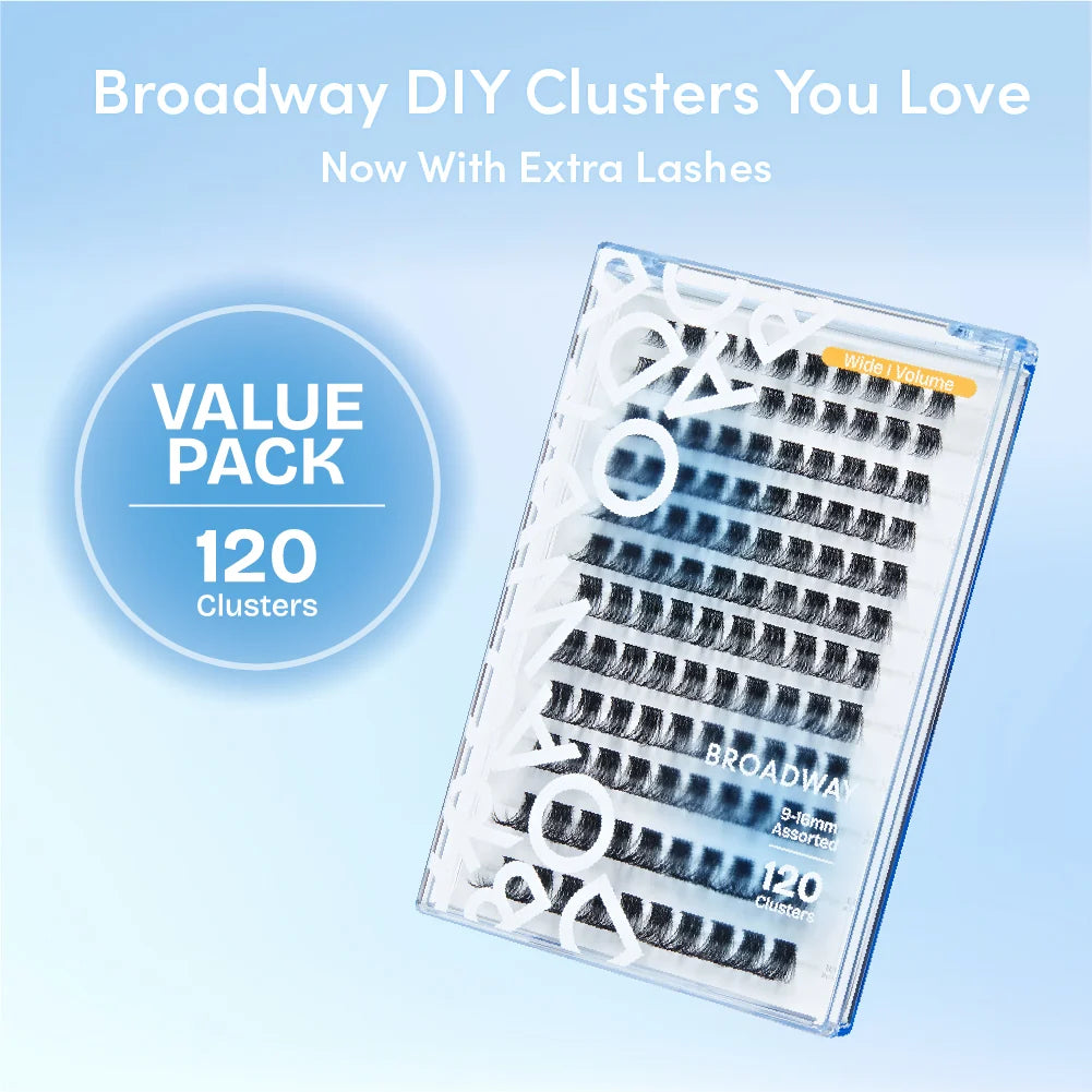 Broadway Eyelashes Cluster Value Pack