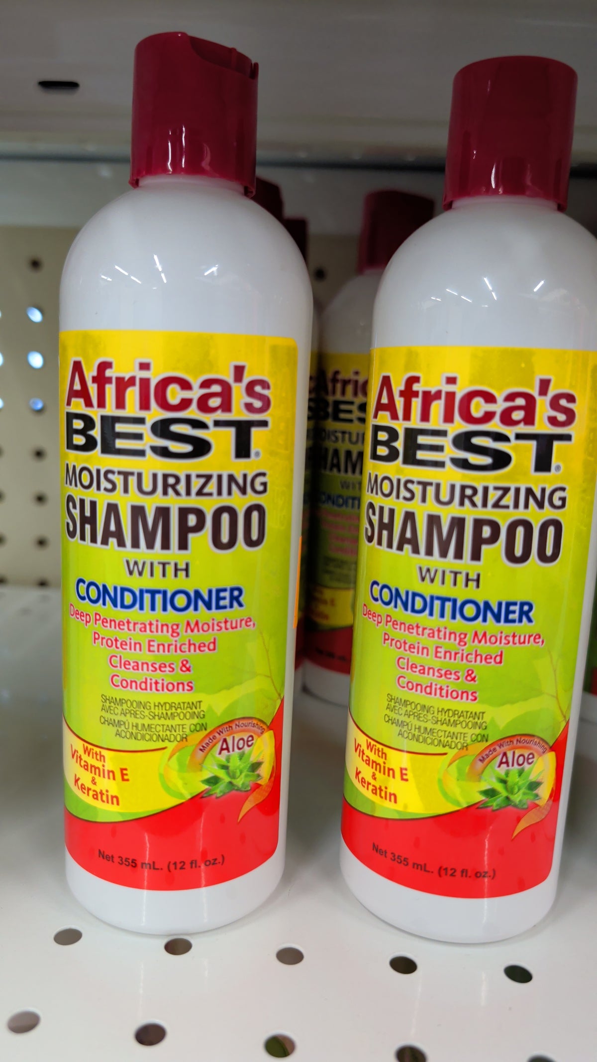 Africa's Best Moisturizing Shampoo With Conditioner