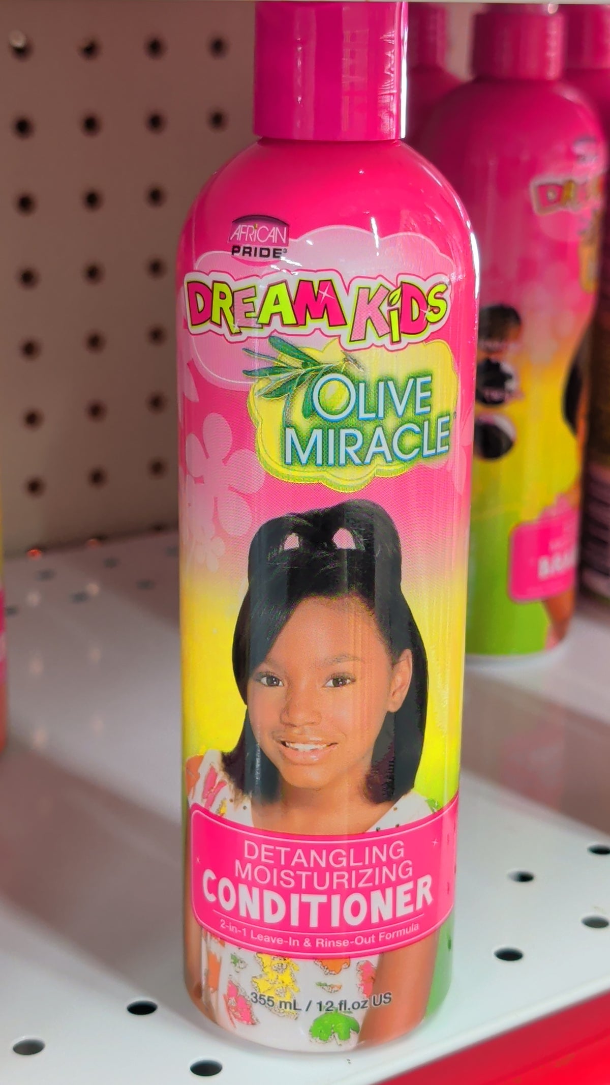 African Pride Dream Kids Olive Miracle Detangling Moisturizing Conditioner